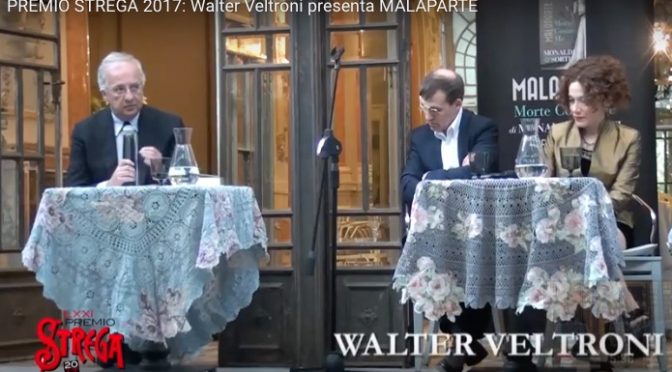 Walter Veltroni presenta “Malaparte – Morte come me” – link a Twitter